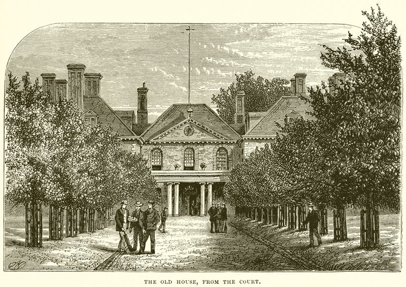 The Old House, from the Court by English School