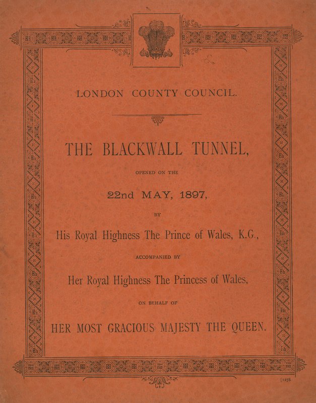 The Opening of the Blackwall Tunnel by English School