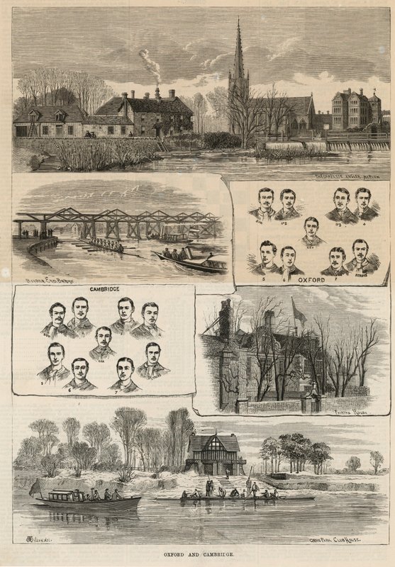 The Oxford and Cambridge Boat Race by English School