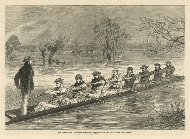 The Oxford and Cambridge Boat Race by English School