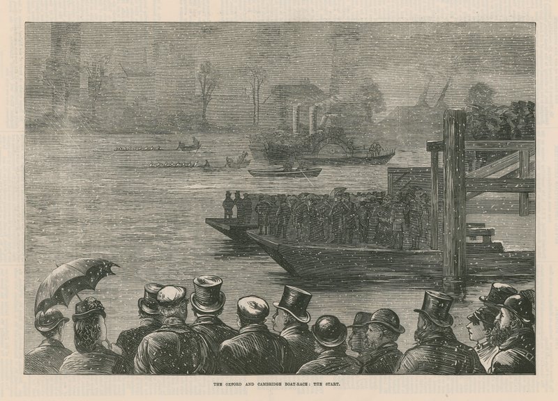 The Oxford and Cambridge Boat Race by English School