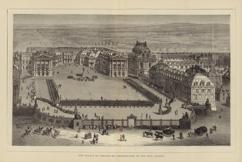 The Palace of Versailles - Distribution of the Iron Crosses by English School