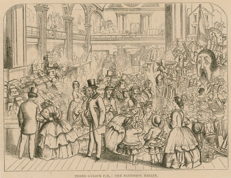 The Pantheon Bazaar, Oxford Street, London by English School