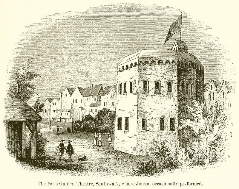 The Paris Garden Theatre, Southwark, Where Jonson Occasionally Performed by English School