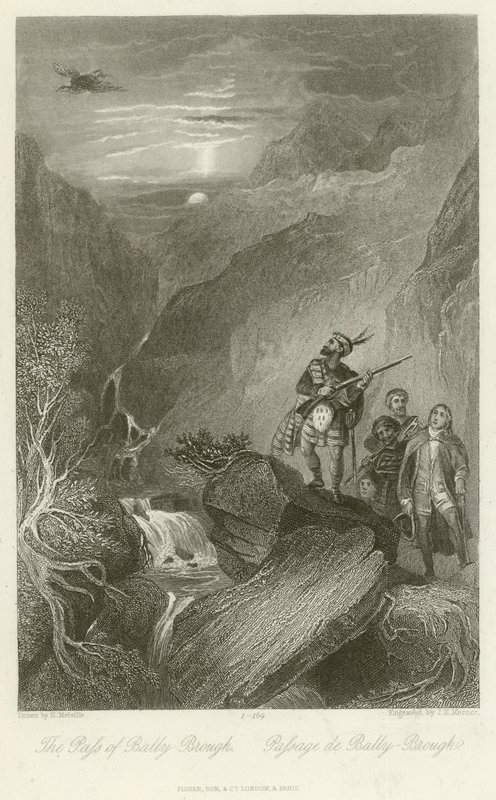 The Pass of Bally Brough by English School