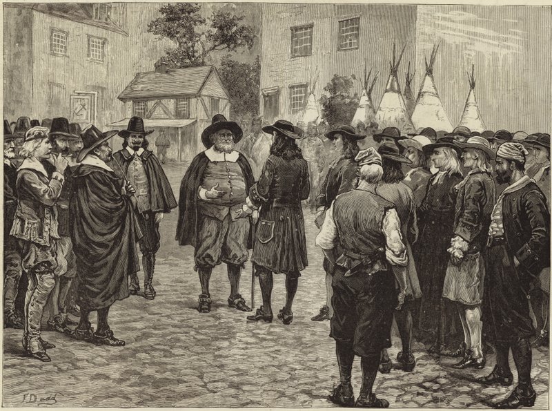 The Penn Bicentenary Festival at Philadelphia by English School