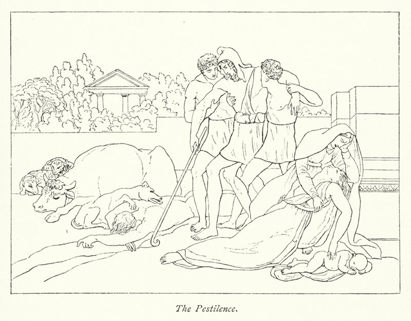 The Pestilence by English School