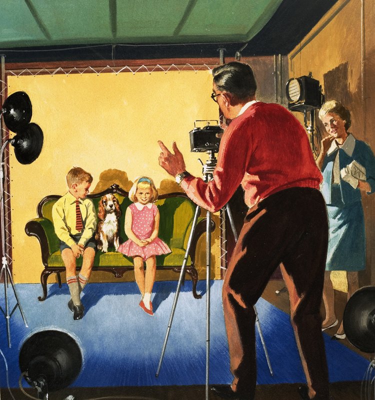 The Photographer by English School