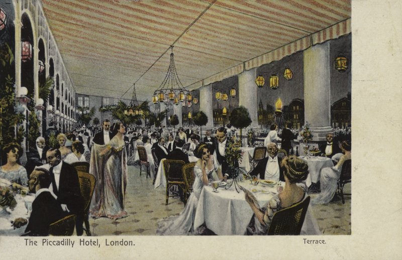 The Piccadilly Hotel, London by English School