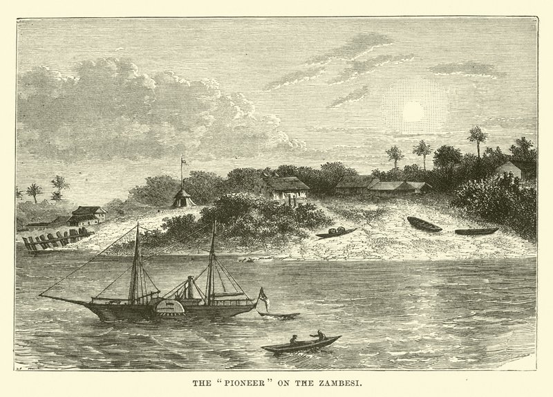 The Pioneer on the Zambesi by English School