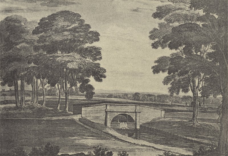 The Play-ground at Eaton College in Buckinghamshire by English School