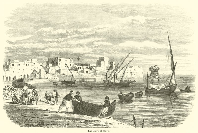 The Port of Tyre by English School