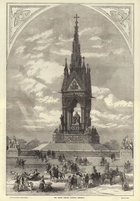 The Prince Consort National Memorial by English School