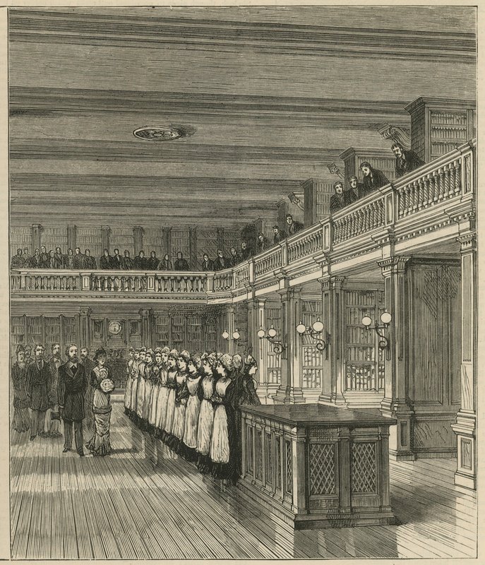 The Prince of Wales Opening the New Buildings at St Bartholomew