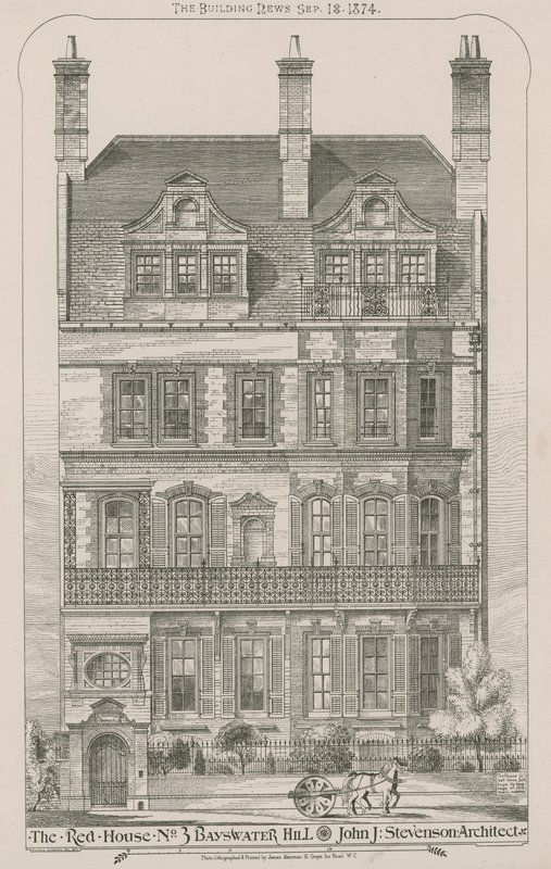 The Red House, 3 Bayswater Hill by English School