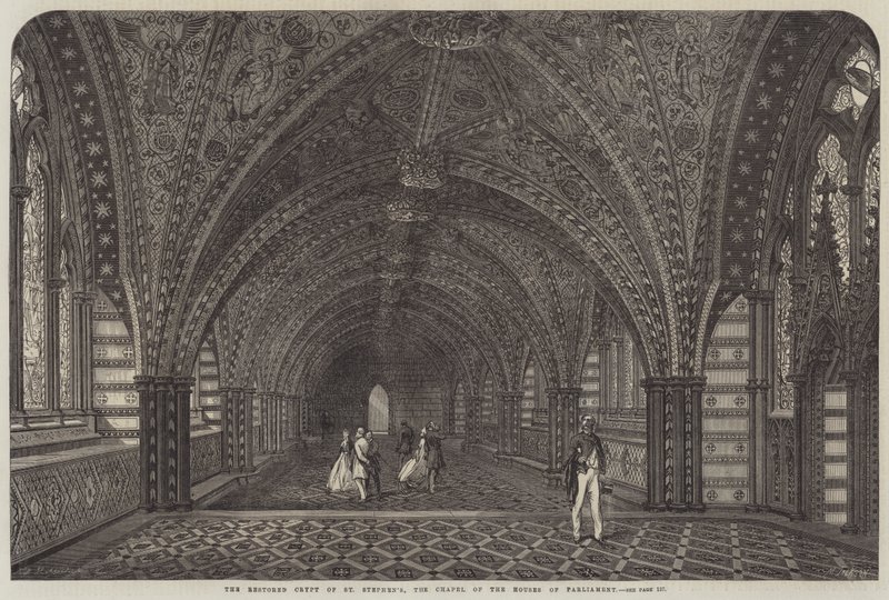 The Restored Crypt of St Stephen