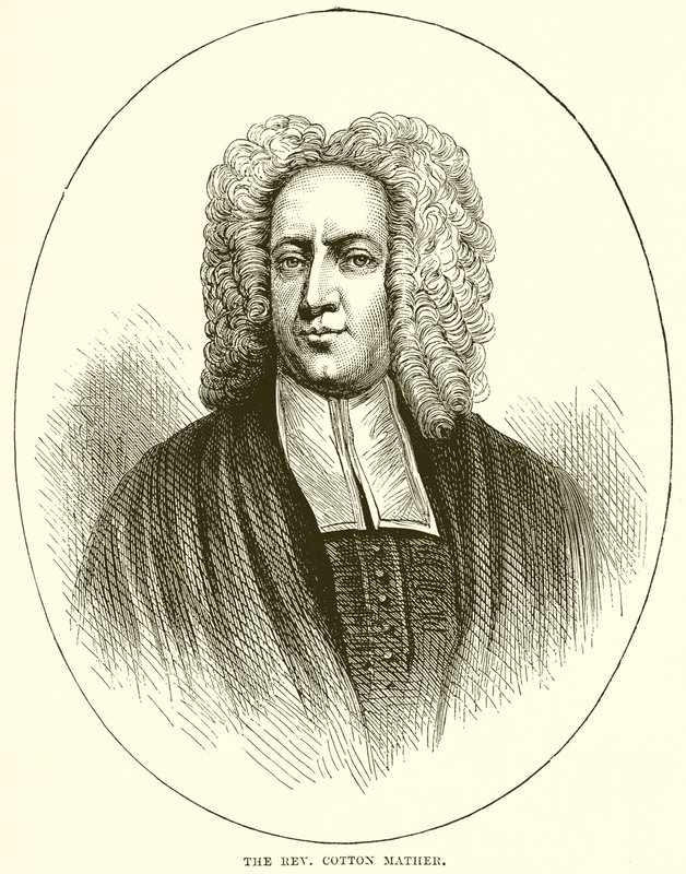 The Rev. Cotton Mather by English School