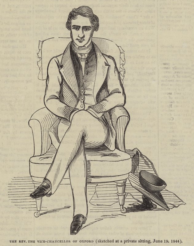The Reverend the Vice-Chancellor of Oxford by English School