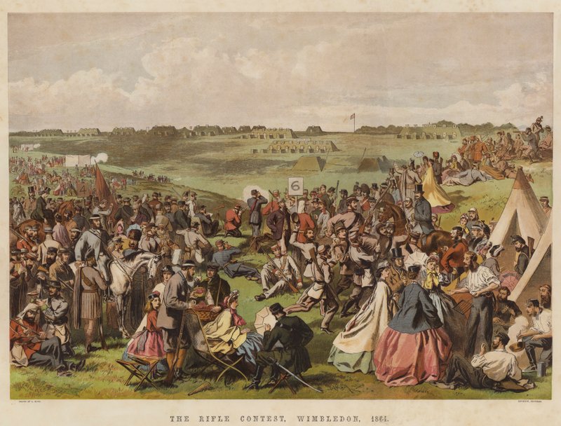 The Rifle Contest, Wimbledon by English School