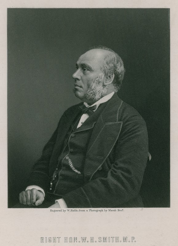 The Right Hon W H Smith by English School