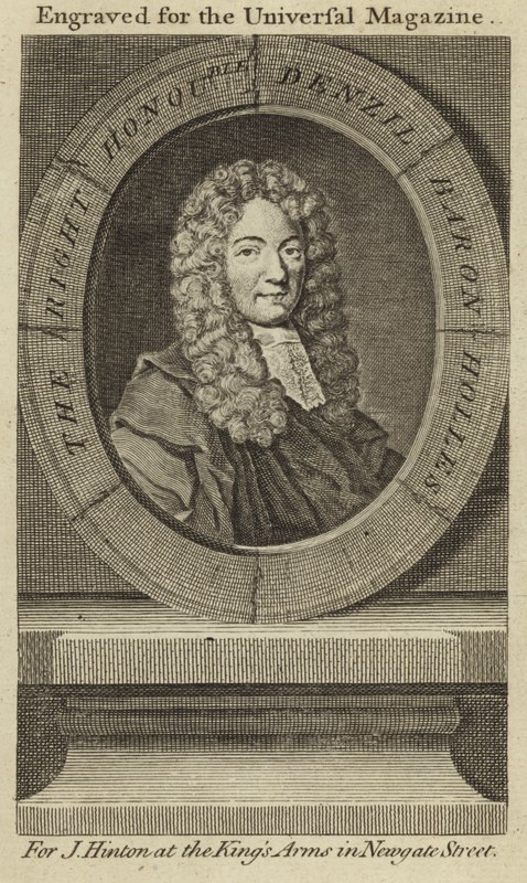 The Right Honourable Denzil Baron Holles by English School