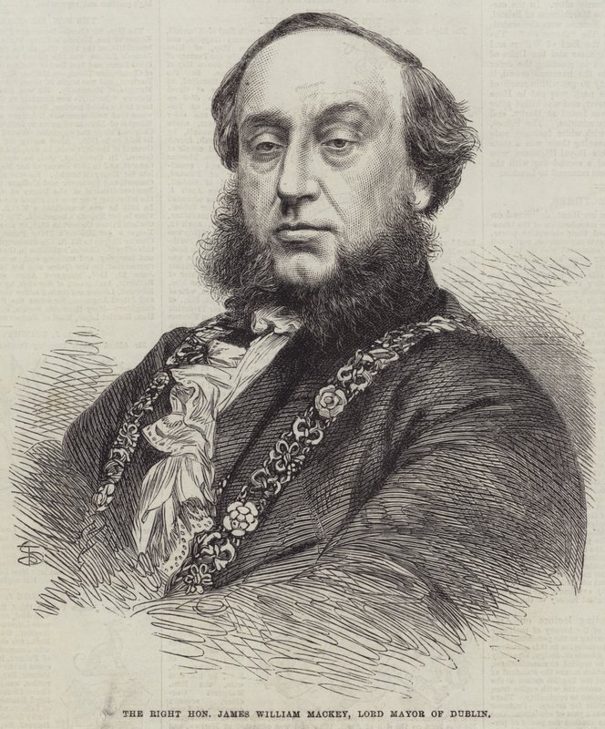 The Right Honourable James William Mackey, Lord Mayor of Dublin by English School