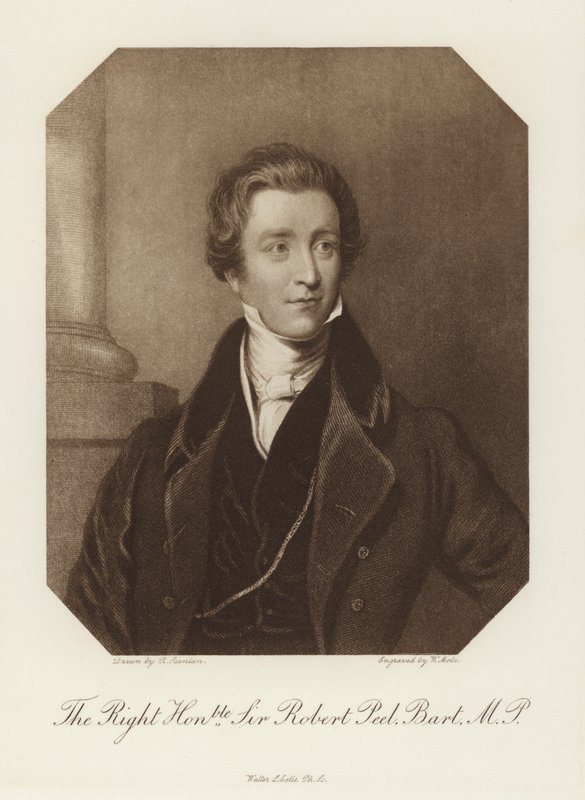 The Right Honourable Sir Robert Peel, Baronet, MP by English School