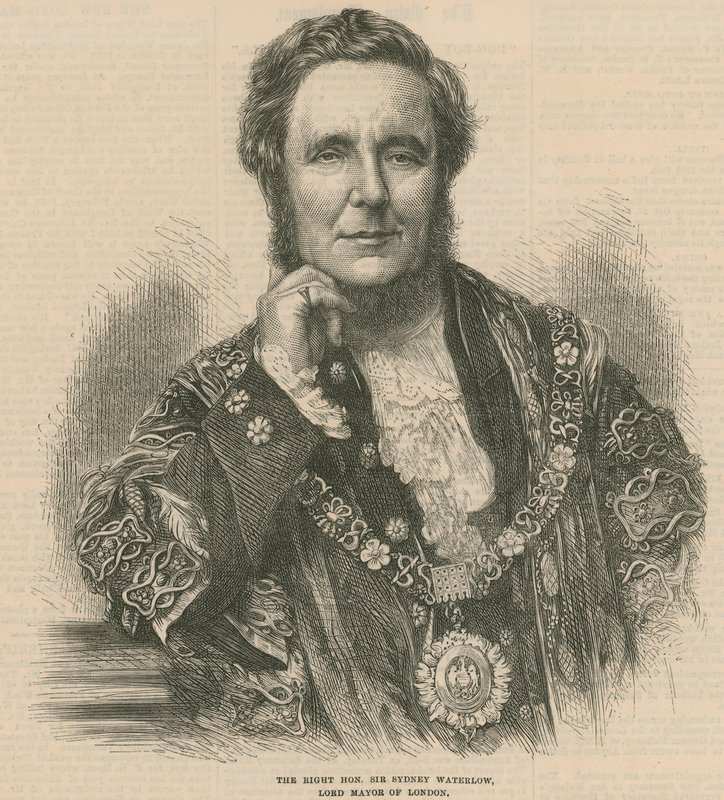 The Right Honourable Sir Sydney Waterlow, Lord Mayor of London by English School