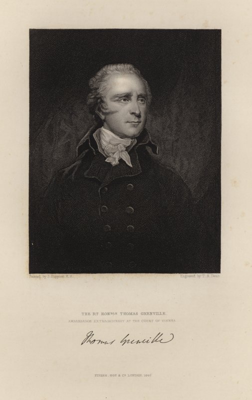 The Right Honourable Thomas Grenville by English School
