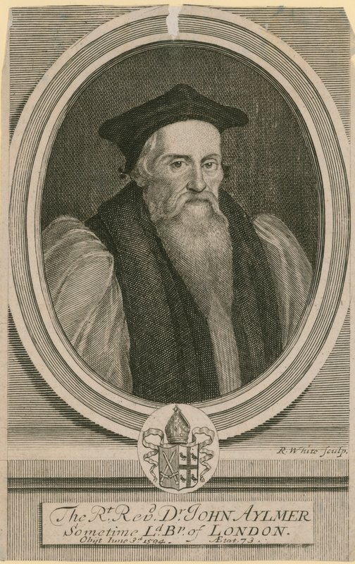 The Right Reverend Dr John Aylmer, sometime Lord Bishop of London by English School
