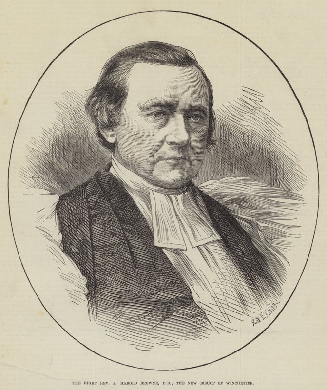 The Right Reverend E Harold Browne, the New Bishop of Winchester by English School