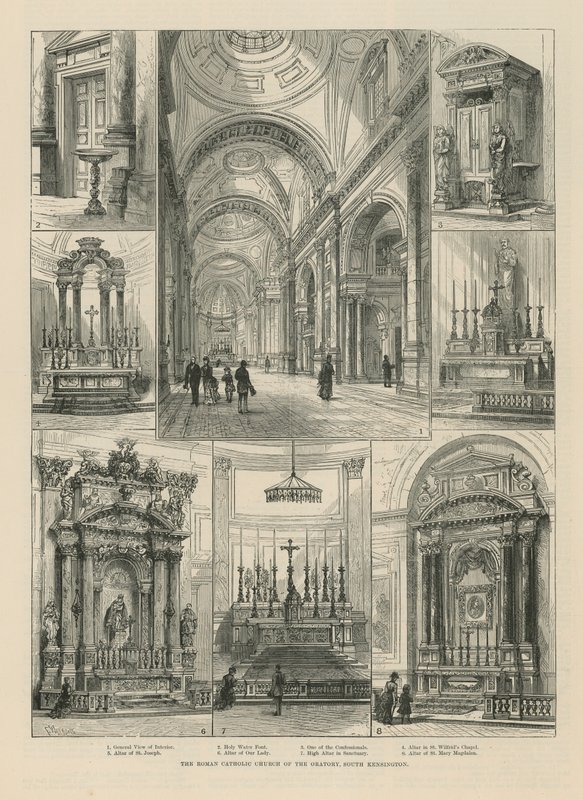 The Roman Catholic Church of the Oratory by English School