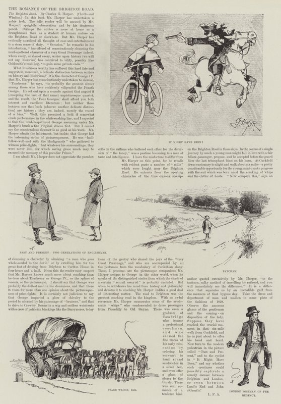The Romance of the Brighton Road by English School