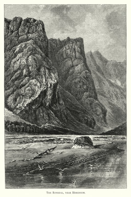 The Romsdal, near Horgheim by English School