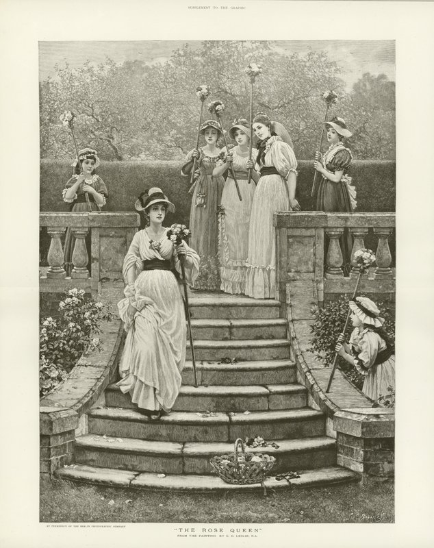 The Rose Queen by English School