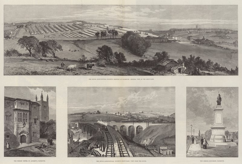 The Royal Agricultural Society Meeting at Plymouth by English School