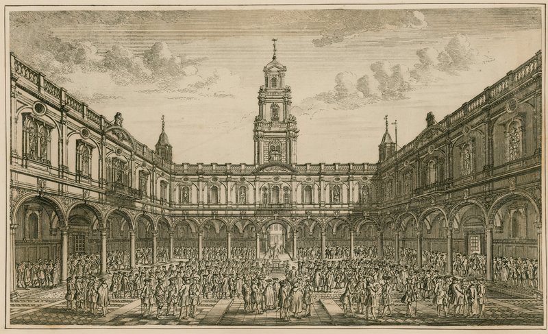The Royal Exchange, London by English School