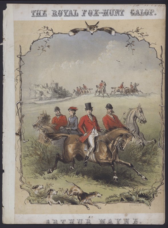 The Royal Fox Hunt Galop, by Arthur Mayne by English School