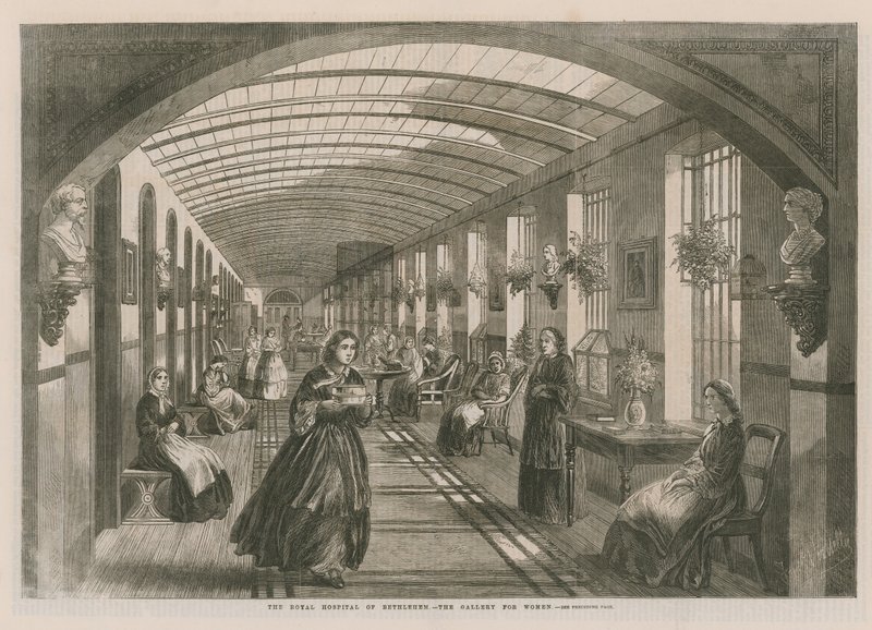 The Royal Hospital of Bethlehem by English School