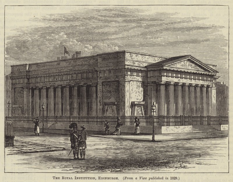 The Royal Institution, Edinburgh by English School