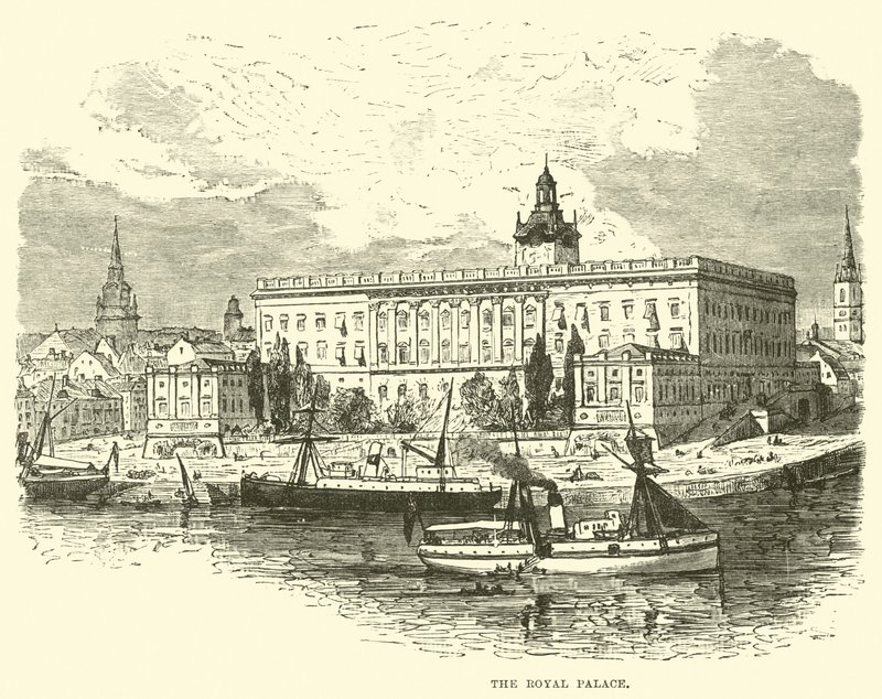 The Royal Palace by English School