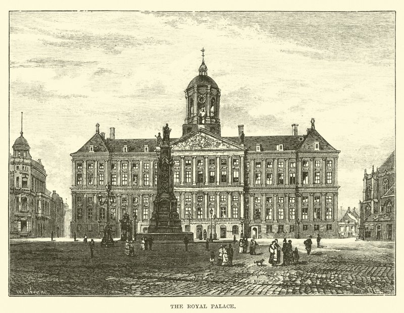 The Royal Palace by English School