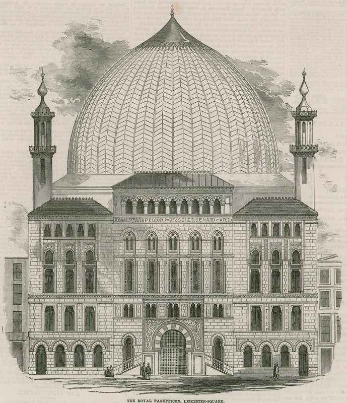The Royal Panopticon of Science and Art, Leicester Square, London by English School