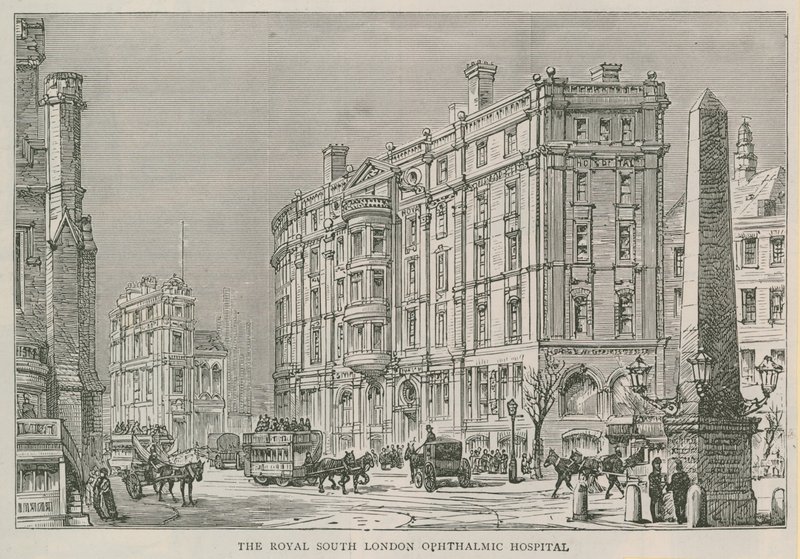 The Royal South London Ophthalmic Hospital by English School