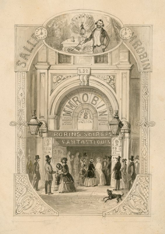 The Salle de Robin, Piccadilly, London by English School