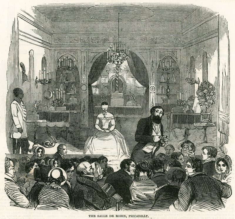 The Salle de Robin, Piccadilly, London by English School