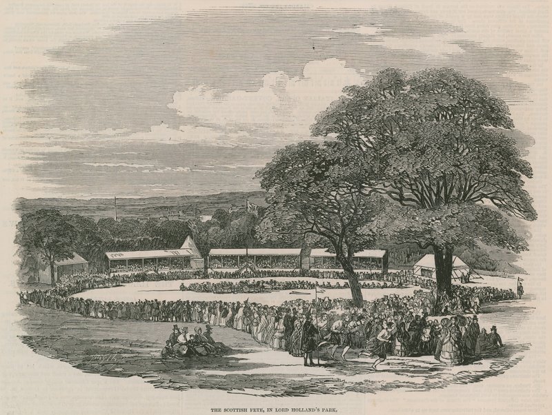 The Scottish Fete in Lord Holland