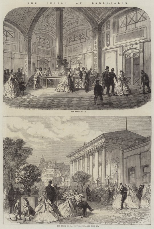 The Season at Baden-Baden by English School