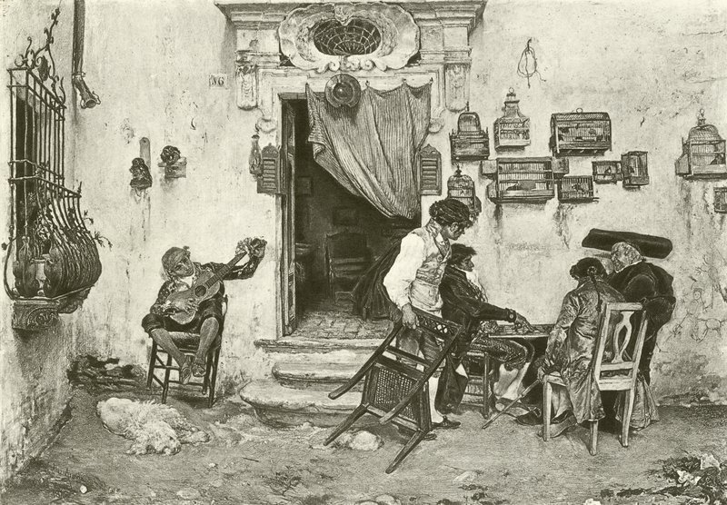 The Shop of Figaro by English School
