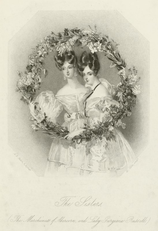 The Sisters, the Marchioness of Abercorn and the Lady Georgiana Russell by English School